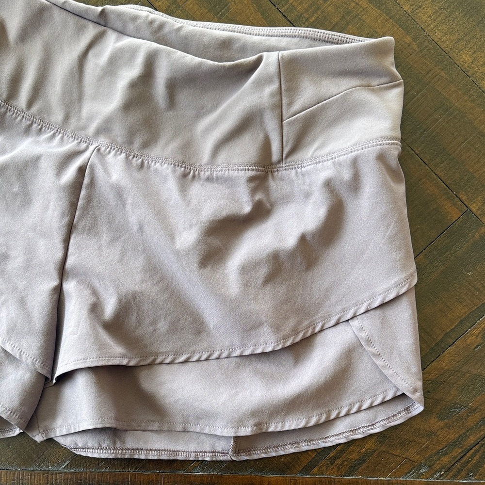 Calia Women’s Lavender Layered Active Shorts - Picture 2 of 5